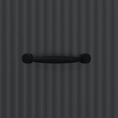 Чекмеджетен шкаф Черно 66 x 34,5 x 87 см Инженерна дървесина