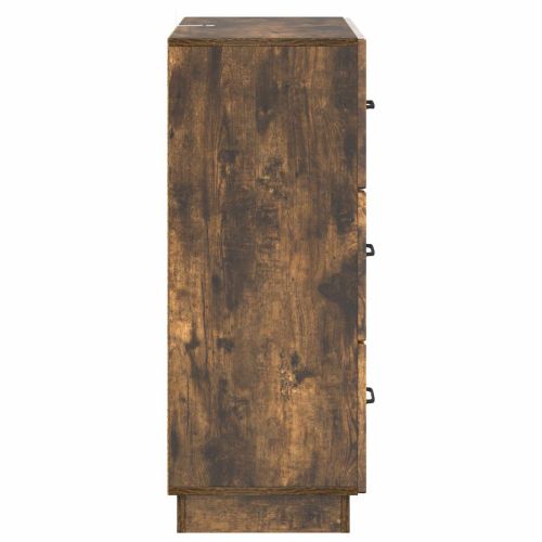 Чекмеджетен шкаф Опушен дъб 66 x 34,5 x 87 см