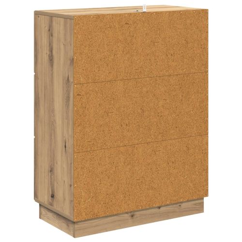 Чекмеджетен шкаф Дъб артизан 66 x 34,5 x 87 см