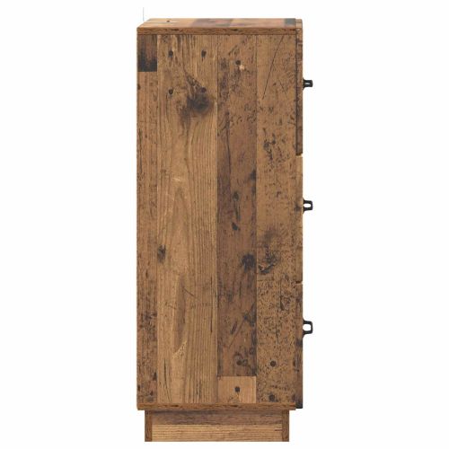 Чекмеджетен шкаф Старо дърво 33 x 34,5 x 87 см