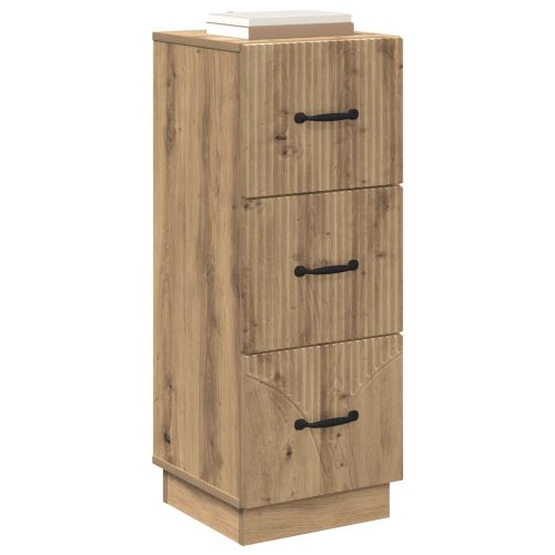 Чекмеджетен шкаф Дъб артизан 33 x 34,5 x 87 см