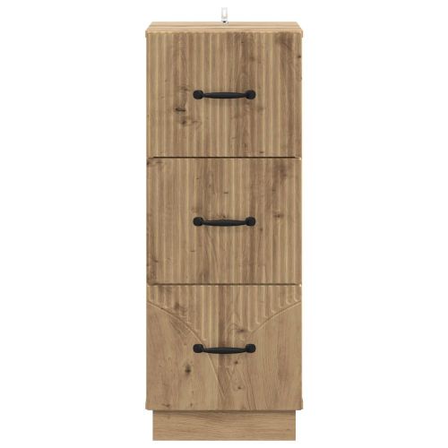 Чекмеджетен шкаф Дъб артизан 33 x 34,5 x 87 см