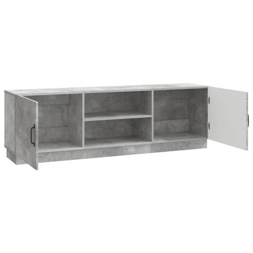 ТВ шкаф Бетонно сиво 150 x 31 x 47 см Инженерна дървесина
