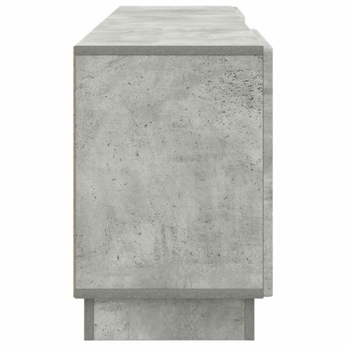 ТВ шкаф Бетонно сиво 150 x 31 x 47 см Инженерна дървесина