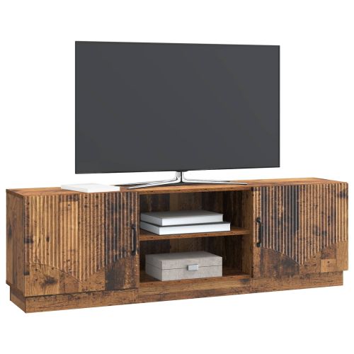 ТВ шкаф Старо дърво 150 x 31 x 47 см Инженерна дървесина