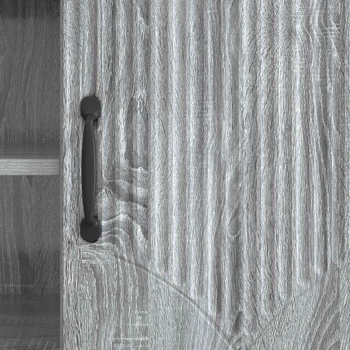 ТВ шкаф Сива сонома 102 x 34,5 x 47 см Инженерна дървесина