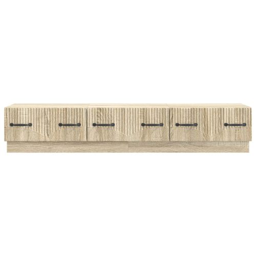 ТВ шкаф Дъб сонома 147 x 34,5 x 27 см Инженерна дървесина