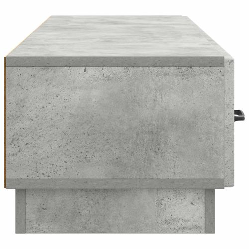 ТВ шкаф Бетонно сиво 147 x 34,5 x 27 см Инженерна дървесина