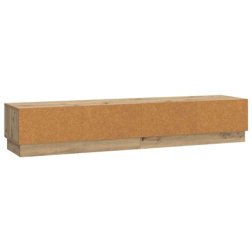 ТВ шкаф Дъб артизан 147 x 34,5 x 27 см Инженерна дървесина