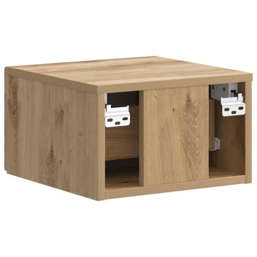 Спален шкаф с монтаж на стена Дъб артизан 34,5 x 33 x 20 см