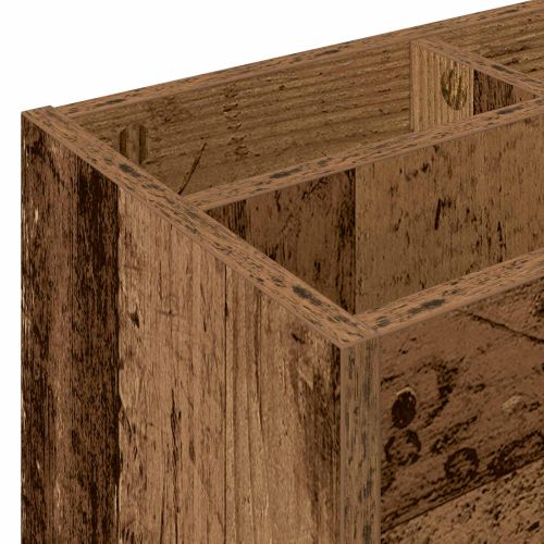 Стойка за чадър Старо дърво 65 x 24 x 50 см Инженерно дърво