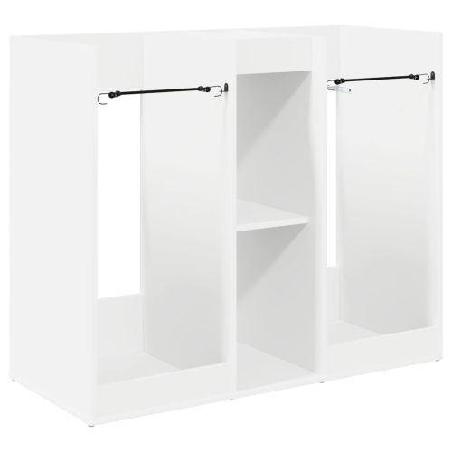 Голф шкаф Едноцветен Бяло 102 x 45 x 85,5 см