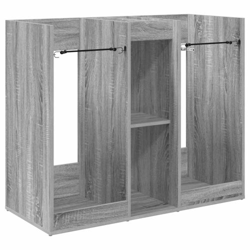 Голф шкаф Едноцветен Сив Сонома 102 x 45 x 85,5 см