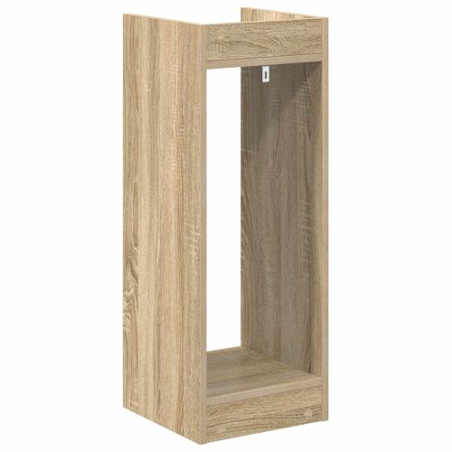 Стойка за растения с рафт 2 pcs Сонома дъб 30 x 30 x 80 cm