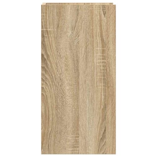 Стойка за растения с рафт Сонома дъб 30 x 30 x 60 cm