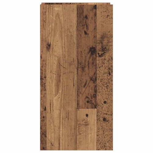 Стойка за растения с рафт Старо дърво 30 x 30 x 60 cm