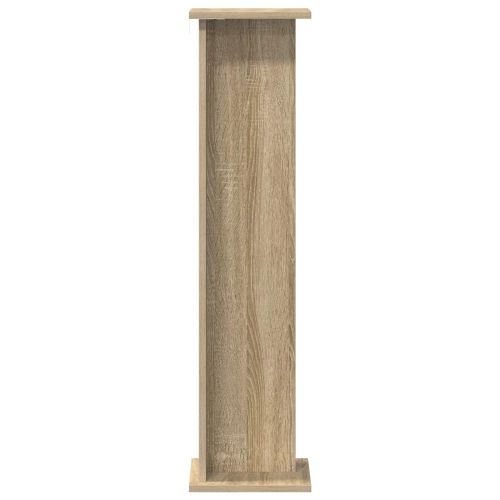 Стойка за растения Сонома дъб 25 x 25,5 x 100,5 см