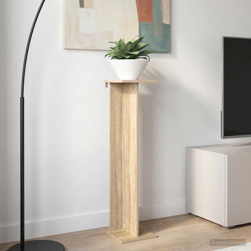 Стойка за растения 2 pcs Сонома дъб 25 x 25,5 x 100,5 см