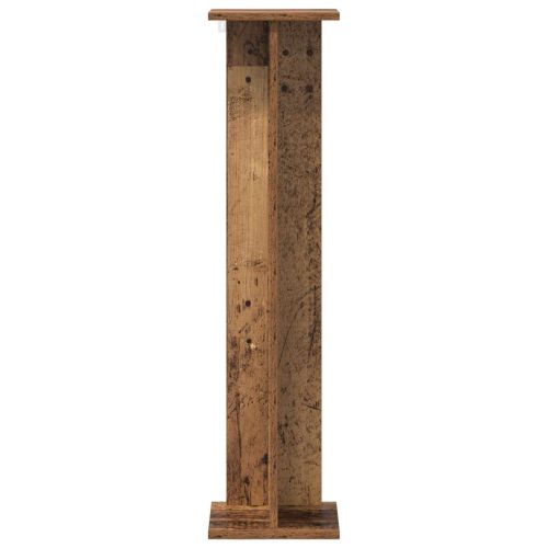 Стойка за растения 2 pcs Старо дърво 25 x 25,5 x 100,5 см