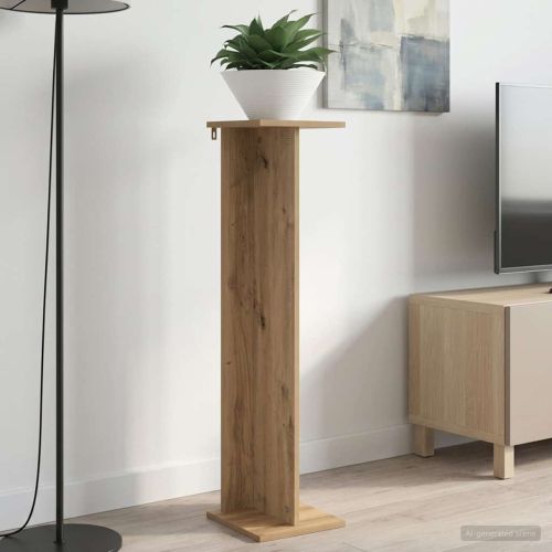 Стойка за растения 2 pcs Артизан Дъб 25 x 25,5 x 100,5 см