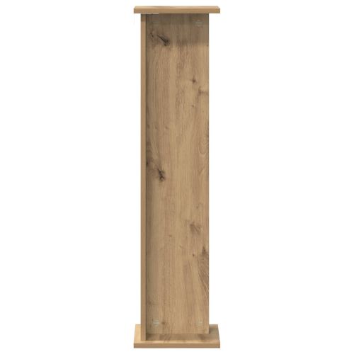 Стойка за растения 2 pcs Артизан Дъб 25 x 25,5 x 100,5 см