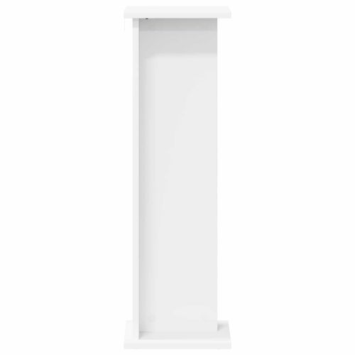 Стойка за растения Бял 25 x 25,5 x 80,5 см