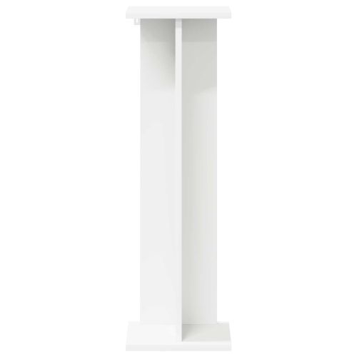 Стойка за растения 2 pcs Бял 25 x 25,5 x 80,5 см