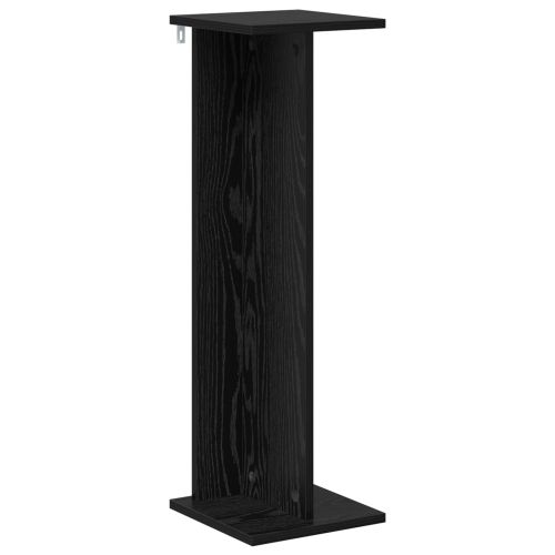 Стойка за растения Черен Дъб 25 x 25,5 x 80,5 см