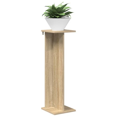 Стойка за растения 2 pcs Сонома дъб 25 x 25,5 x 80,5 см