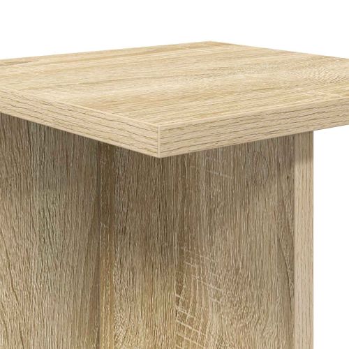Стойка за растения 2 pcs Сонома дъб 25 x 25,5 x 80,5 см