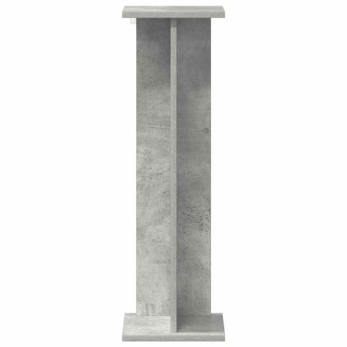 Стойка за растения 2 pcs Бетонно Сиво 25 x 25,5 x 80,5 см