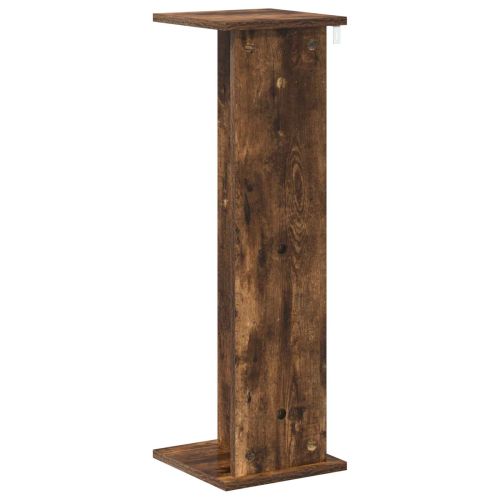Стойка за растения Пушена Дъб 25 x 25,5 x 80,5 см