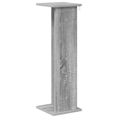 Стойка за растения 2 pcs Сиво Сонома 25 x 25,5 x 80,5 см