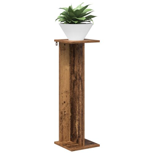 Стойка за растения 2 pcs Старо дърво 25 x 25,5 x 80,5 см