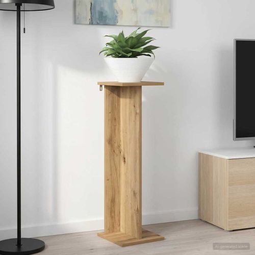 Стойка за растения Артизан Дъб 25 x 25,5 x 80,5 см