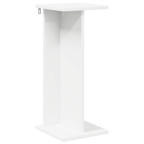 Стойка за растения Бял 25 x 25,5 x 60,5 см