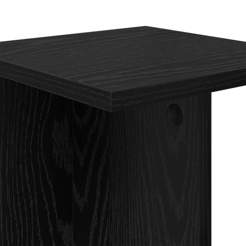 Стойка за растения Черен Дъб 25 x 25,5 x 60,5 см