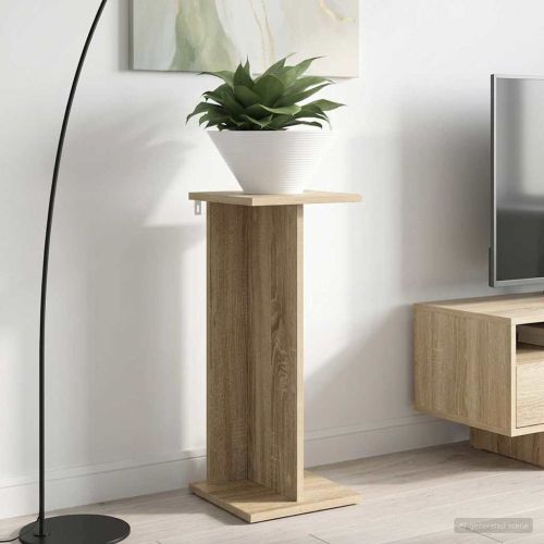 Стойка за растения 2 pcs Сонома дъб 25 x 25,5 x 60,5 см