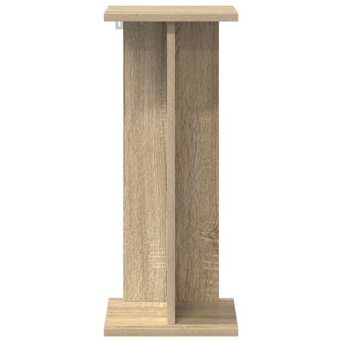 Стойка за растения 2 pcs Сонома дъб 25 x 25,5 x 60,5 см