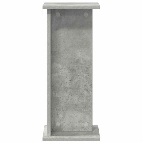 Стойка за растения 2 pcs Бетонно Сиво 25 x 25,5 x 60,5 см