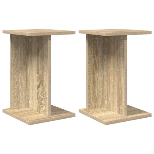 Стойка за растения 2 pcs Сонома дъб 25 x 25,5 x 40,5 см