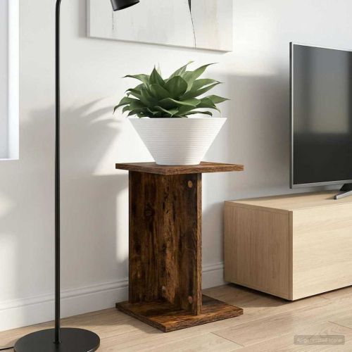 Стойка за растения Пушена Дъб 25 x 25,5 x 40,5 см