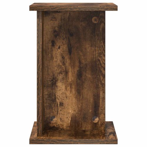 Стойка за растения 2 pcs Пушена Дъб 25 x 25,5 x 40,5 см