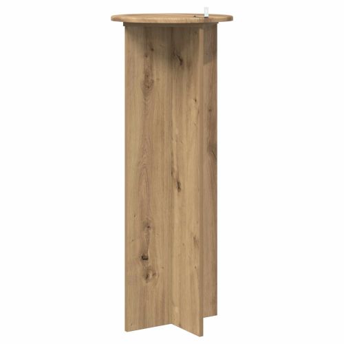 Стойка за растения 2 pcs Дъб артизан Ø40 x 100 см