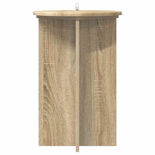 Стойка за растения 2 pcs Дъб сонома Ø40 x 60 см
