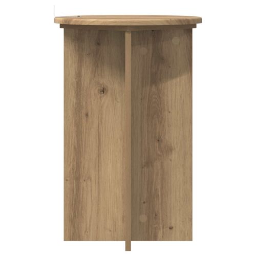 Стойка за растения 2 pcs Дъб артизан Ø40 x 60 см