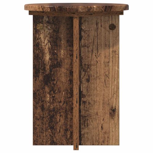 Стойка за растения 2 pcs Старо дърво Ø29,5 x 40 см