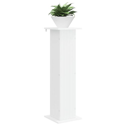 Стойка за растения 2 pcs Бяло 30,5 x 30 x 100,5 см
