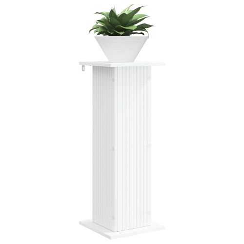 Стойка за растения 2 pcs Бяло 30,5 x 30 x 80,5 см
