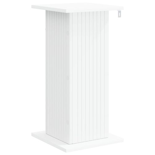 Стойка за растения 2 pcs Бяло 30,5 x 30 x 60,5 см